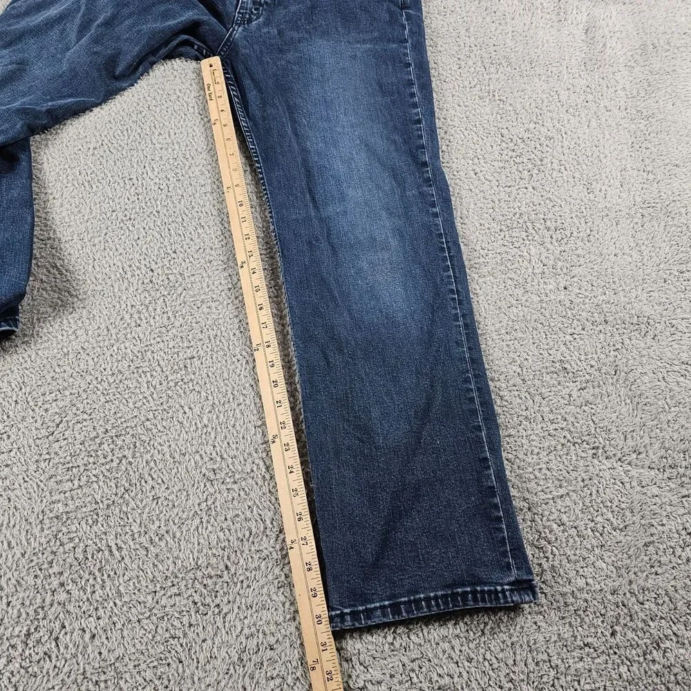 Levis 514 Jeans Mens 36x30 Blue Denim Stretch Regular Straight Work Skate Grunge